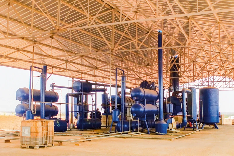 Factory and industrial installations